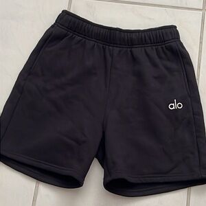 Alo Women's Black Athletic Shorts